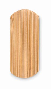 Mini bamboo phone stand