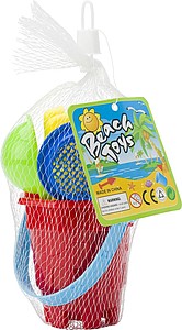 Mini beach bucket in four colours.Various