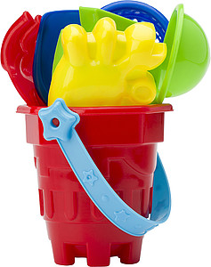 Mini beach bucket in four colours.Various