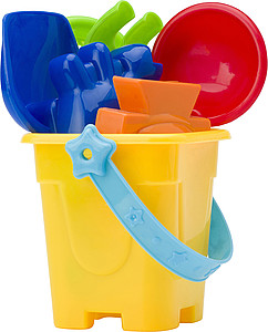 Mini beach bucket in four colours.Various