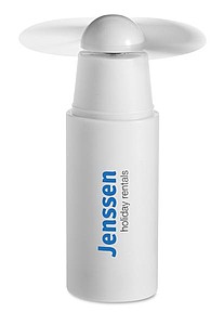 Mini fan, white