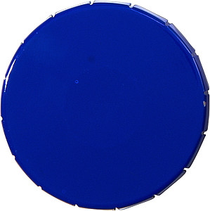 Mint tin, approx 60 mints Cobalt blue