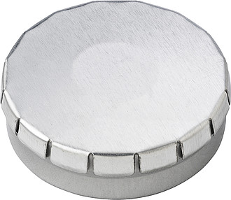 Mint tin, approx 60 mints Cobalt blue