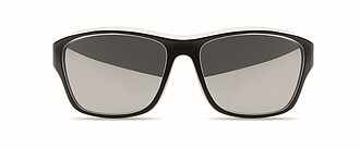 Mirrored sport sunglasses UV400, white