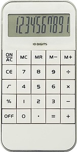 Mobile phone shaped ten digit calculator