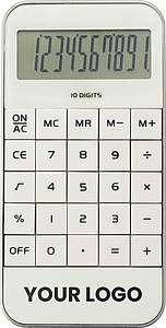 Mobile phone shaped ten digit calculator