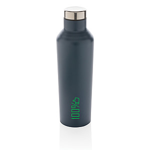 Modern vacuum stainless steel water bottle