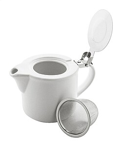 MONEA Keramická čajová sada s matným povrchem, bílá