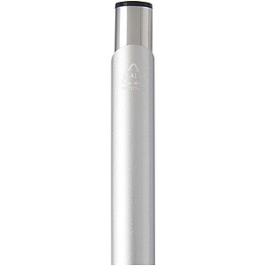 Moneta recycled aluminium ballpoint pen (blue ink), silver