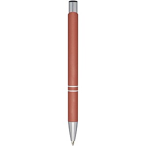 Moneta soft touch ballpoint pen, brick