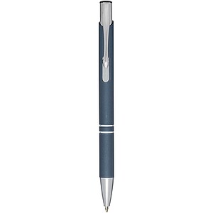 Moneta soft touch ballpoint pen, hale blue