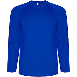 Montecarlo long sleeve kids sports t-shirt, blue