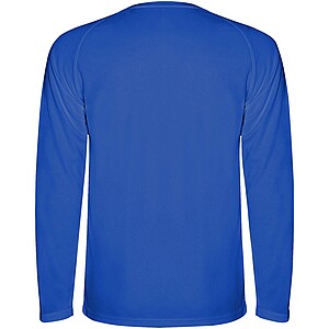 Montecarlo long sleeve kids sports t-shirt, blue