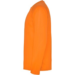 Montecarlo long sleeve kids sports t-shirt, fluor orange