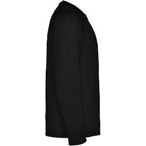 Montecarlo long sleeve kids sports t-shirt, solid black