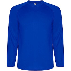 Montecarlo long sleeve mens sports t-shirt, blue