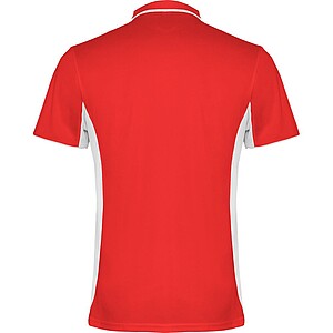 Montmelo short sleeve unisex sports polo, red, size L