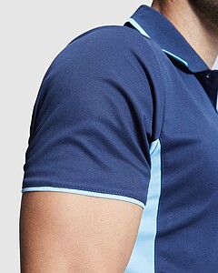 Montmelo short sleeve unisex sports polo, red, size L