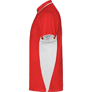 Montmelo short sleeve unisex sports polo, red, size M