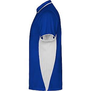 Montmelo short sleeve unisex sports polo, royal blue, size 2XL