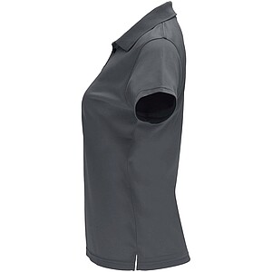 Monzha short sleeve womens sports polo, lead