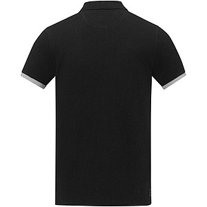 Morgan short sleeve mens duotone polo