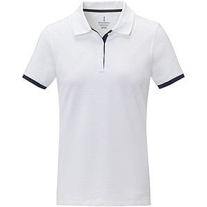 Morgan short sleeve womens duotone polo