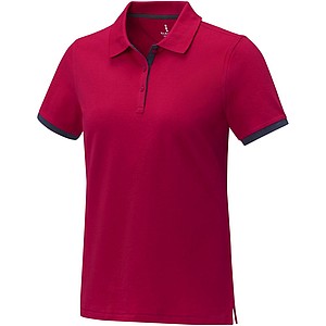 Morgan short sleeve womens duotone polo