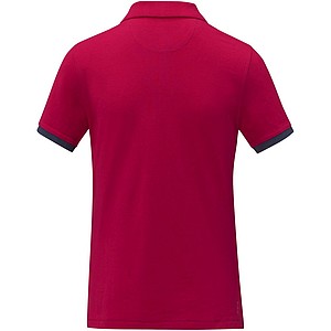 Morgan short sleeve womens duotone polo
