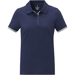 Morgan short sleeve womens duotone polo