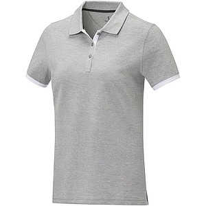 Morgan short sleeve womens duotone polo
