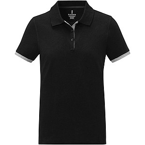 Morgan short sleeve womens duotone polo