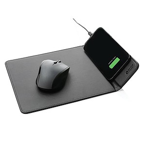 Mouse pad with integrated 10W wireless charger