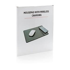 Mousepad with 5W wireless charging, black