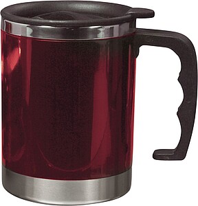 Mug with 0.4 litre capacityRed