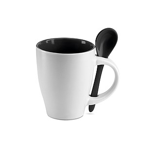 Mug with spoon