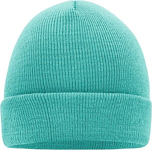 MUIRO winter knitted hat, mint