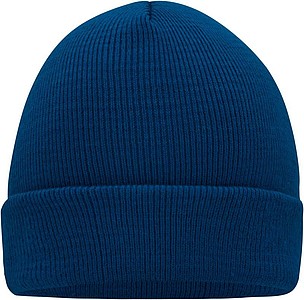 MUIRO winter knitted hat, navy