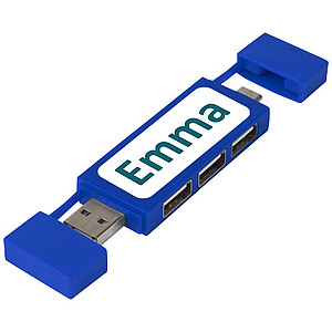 Mulan dual USB 2.0 hub