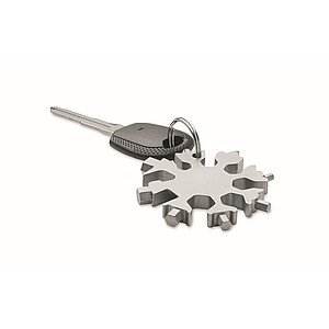 Multi-tool 17-in-1 stainless steel snowflake shaped