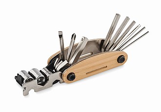 Multi tool pocket in bamboo