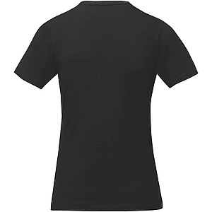 Nanaimo short sleeve womens t-shirt, black, XS
