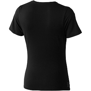 Nanaimo short sleeve womens t-shirt, black, XS