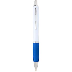 Nash recycled plastic ballpoint pen (blue ink), aqua