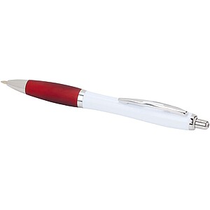 Nash recycled plastic ballpoint pen (blue ink), red