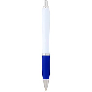 Nash recycled plastic ballpoint pen (blue ink), royal blue