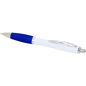 Nash recycled plastic ballpoint pen (blue ink), royal blue