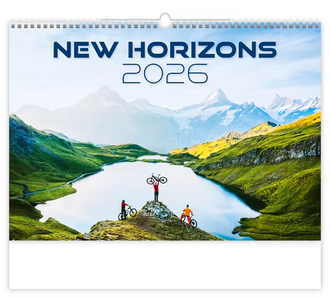 Nástěnný kalendář New Horizons 2026