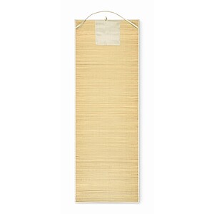 Natural straw beach mat, beige