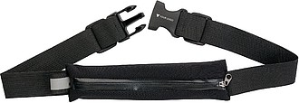 Neopreen. zippered, water-repelent waist bag
